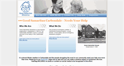 Desktop Screenshot of goodsamcarbondale.org